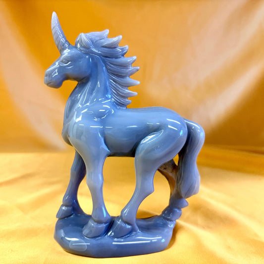 Akaatti - Sinun oma yksisarvisesi - 15cm - 02
