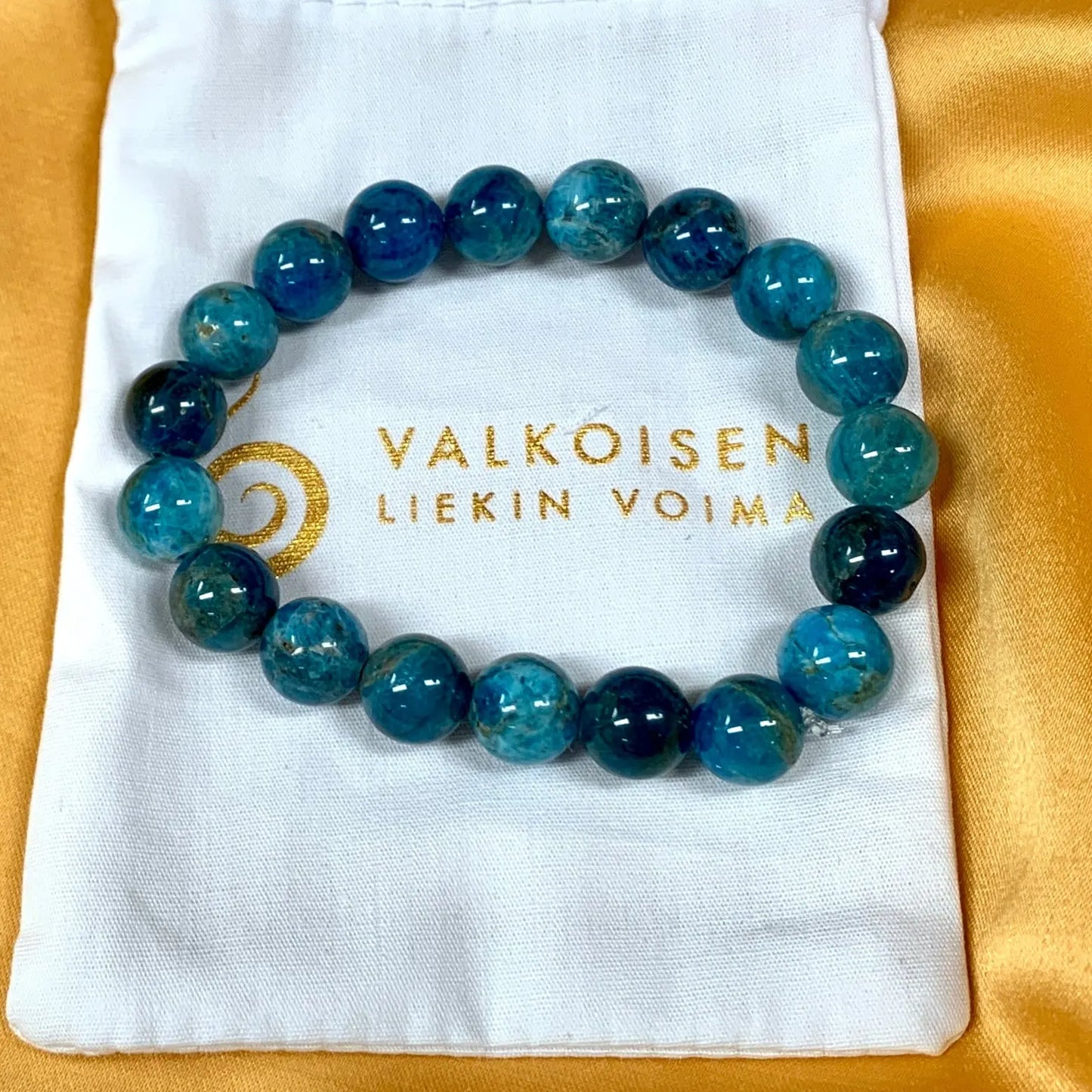 Apatiitti - Rannekoru - Avaa selväaisteja, auttaa manifestoinnissa - Valkoisen Liekin Voima