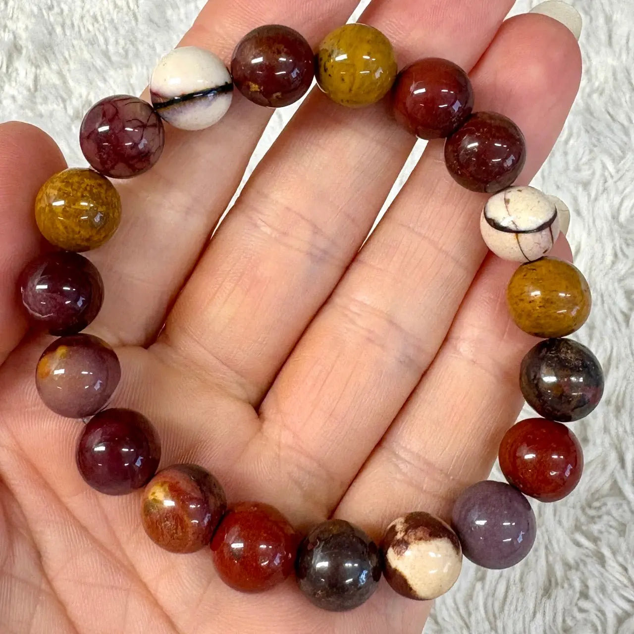 Australian Mokaiitti - Rannekoru - Sisäistä voimaa, viisautta ja tasapainoa arkeen - Valkoisen Liekin Voima