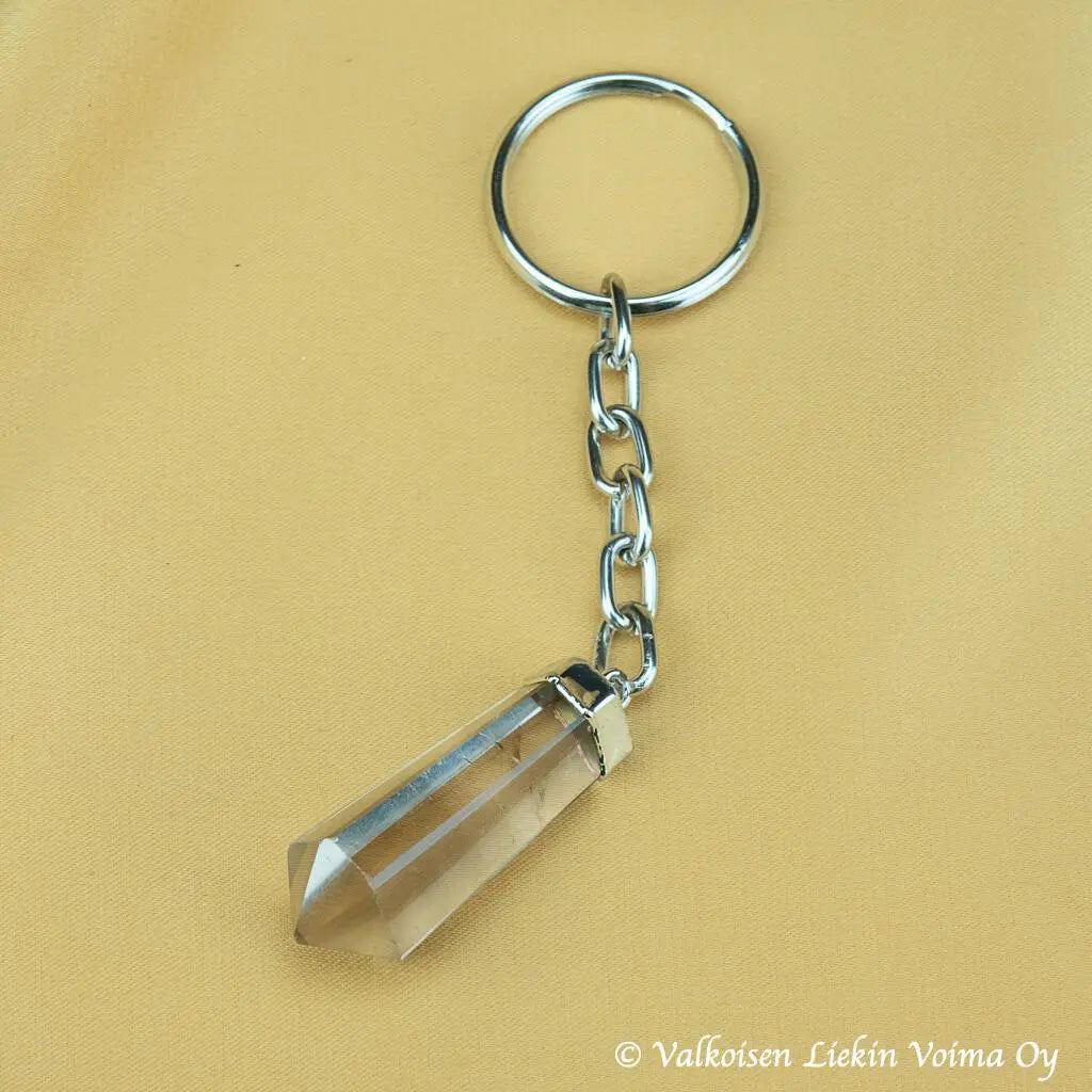 Savukvartsi - Avaimenperä - Viistehiottu kristallikärki - Valkoisen Liekin Voima