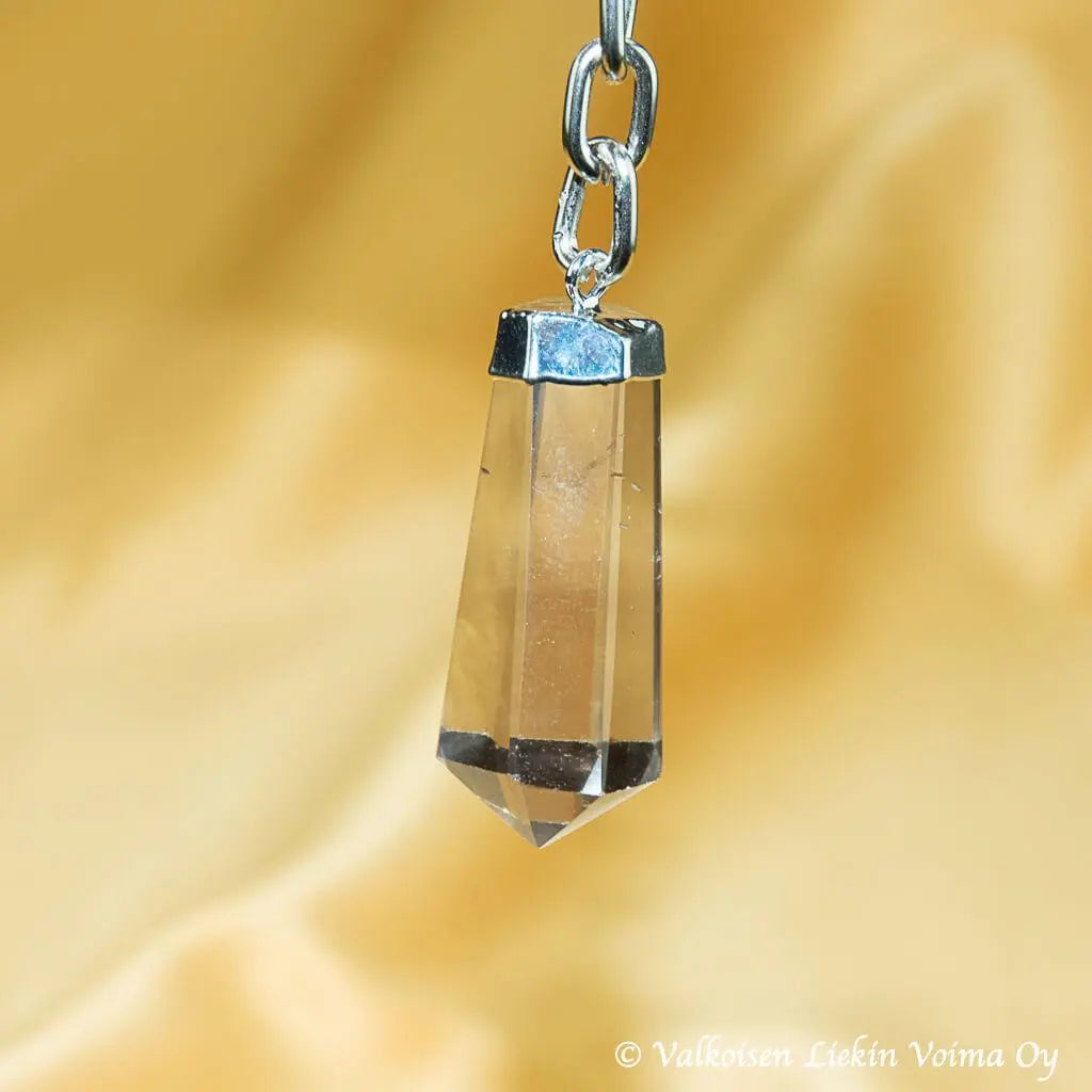 Savukvartsi - Avaimenperä - Viistehiottu kristallikärki - Valkoisen Liekin Voima