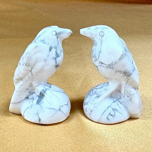 Howliitti - Kristallilintu - 3,5cm - Valkoisen Liekin Voima