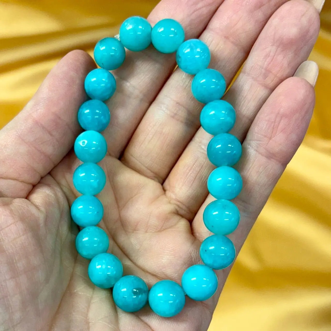 Jääamatsoniitti - Rannekoru - Auttaa manifestoimaan unelmat todeksi - Valkoisen Liekin Voima