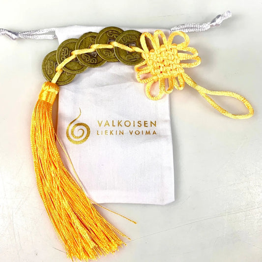 Kultainen Runsauden Amuletti - Valkoisen Liekin Voima