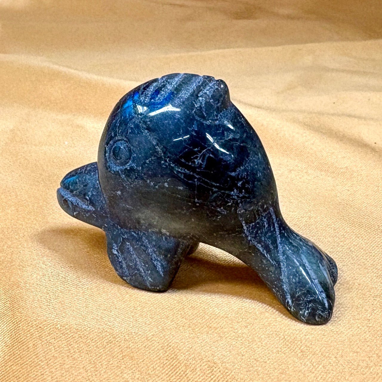 Labradoriitti - Kristallifisu - Lasten suosikki - 4,5cm - Valkoisen Liekin Voima