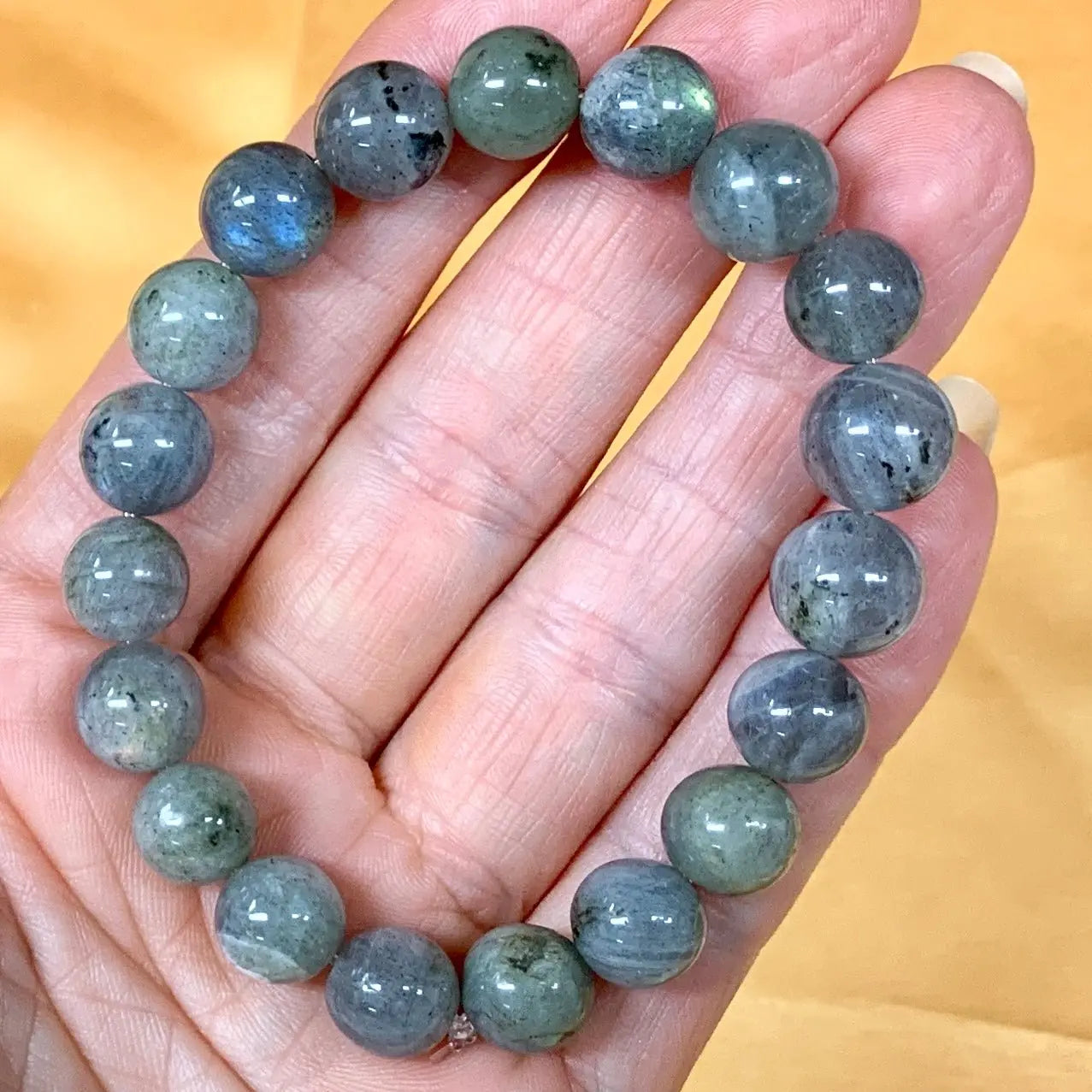 Labradoriitti - Rannekoru - Manifestoinnin kristalli - Valkoisen Liekin Voima