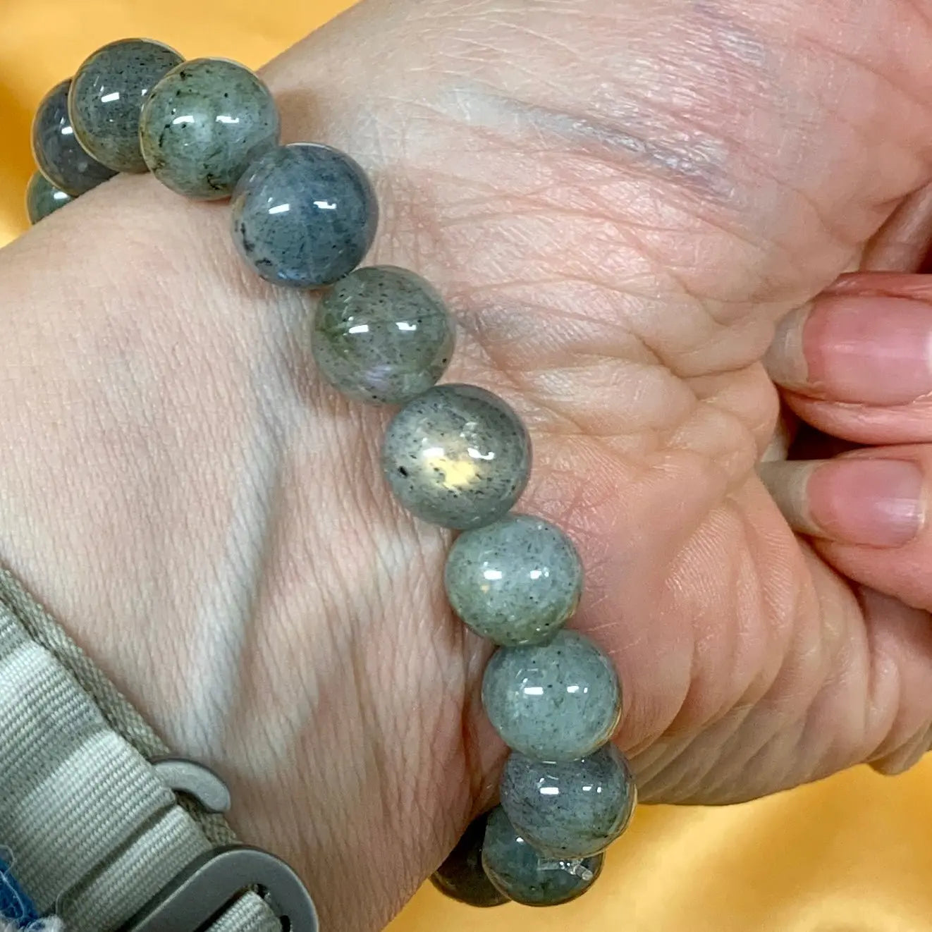 Labradoriitti - Rannekoru - Manifestoinnin kristalli - Valkoisen Liekin Voima