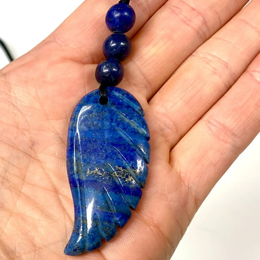 Lapis latsuli - Enkelinsiipikaulakoru - Suojelusta, vahvuutta ja rohkeutta - Valkoisen Liekin Voima