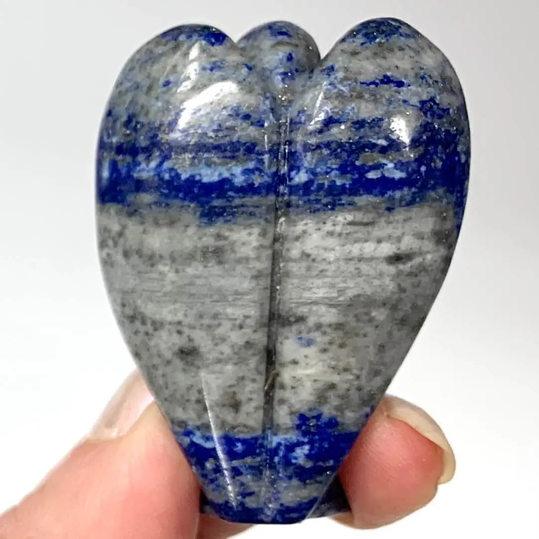 Lapis latsuli - Kristallienkeli Arkkienkeli Mikael - 5cm - Valkoisen Liekin Voima
