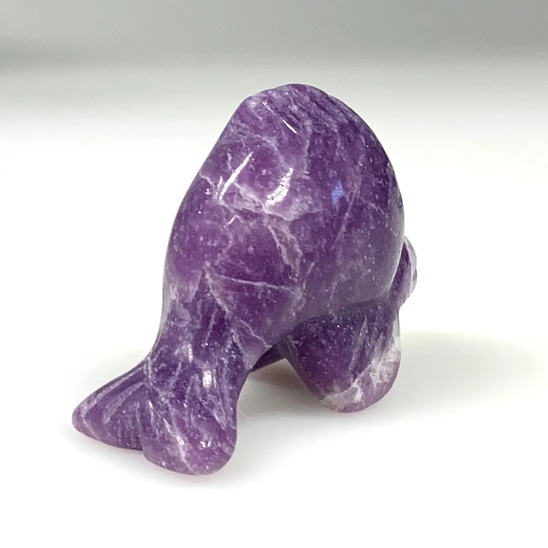 Lepidoliitti - Kristallifisu - Lasten suosikki - 4,5cm - Valkoisen Liekin Voima