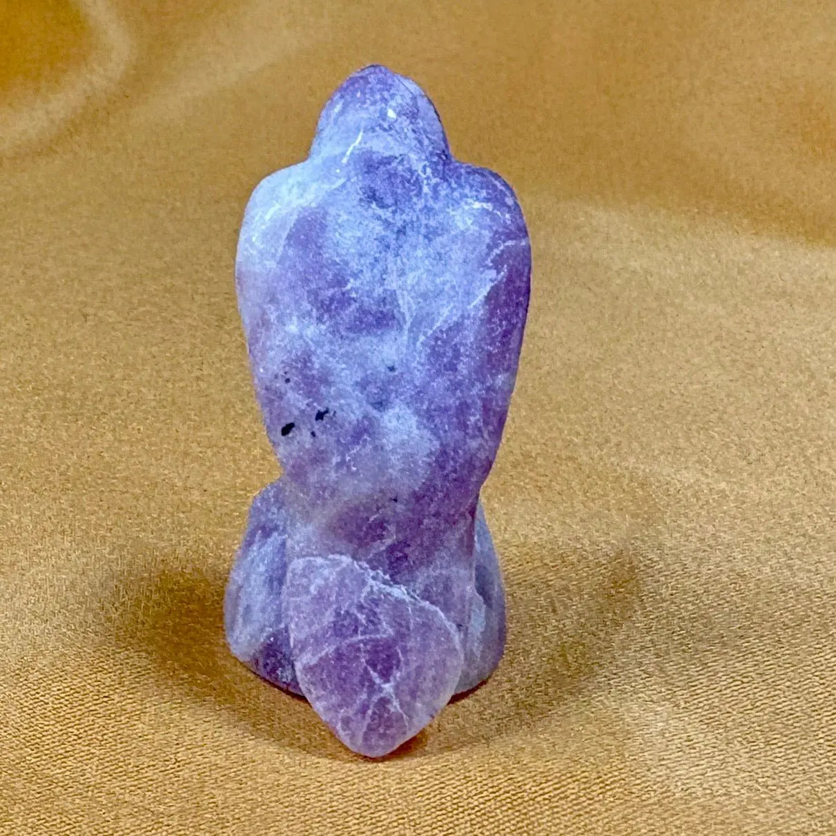 Lepidoliitti - Kristallilintu - 3,5cm - Valkoisen Liekin Voima