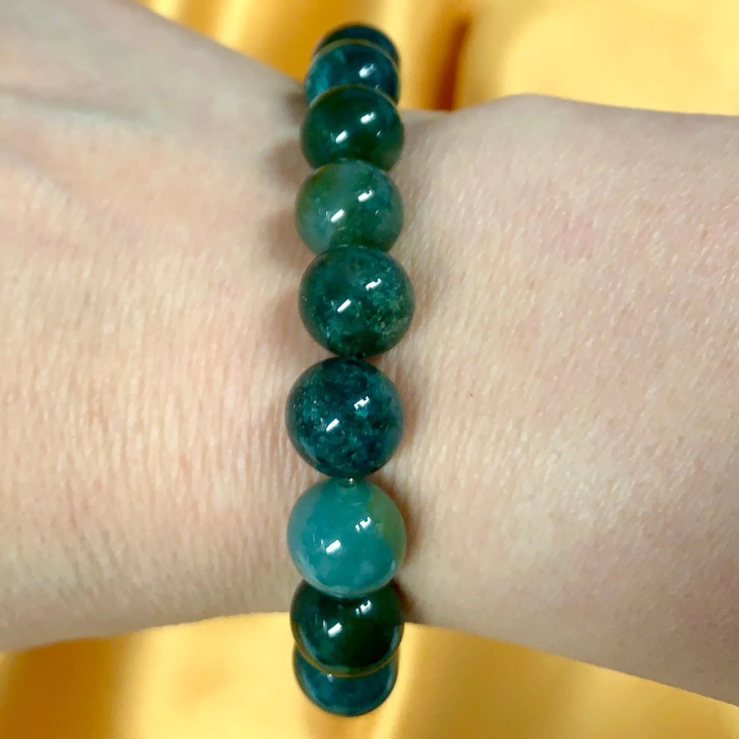 Sammalakaatti - Rannekoru - Lievittää jännitystä, avaa tunnelukkoja ja tukee parantumista - Valkoisen Liekin Voima