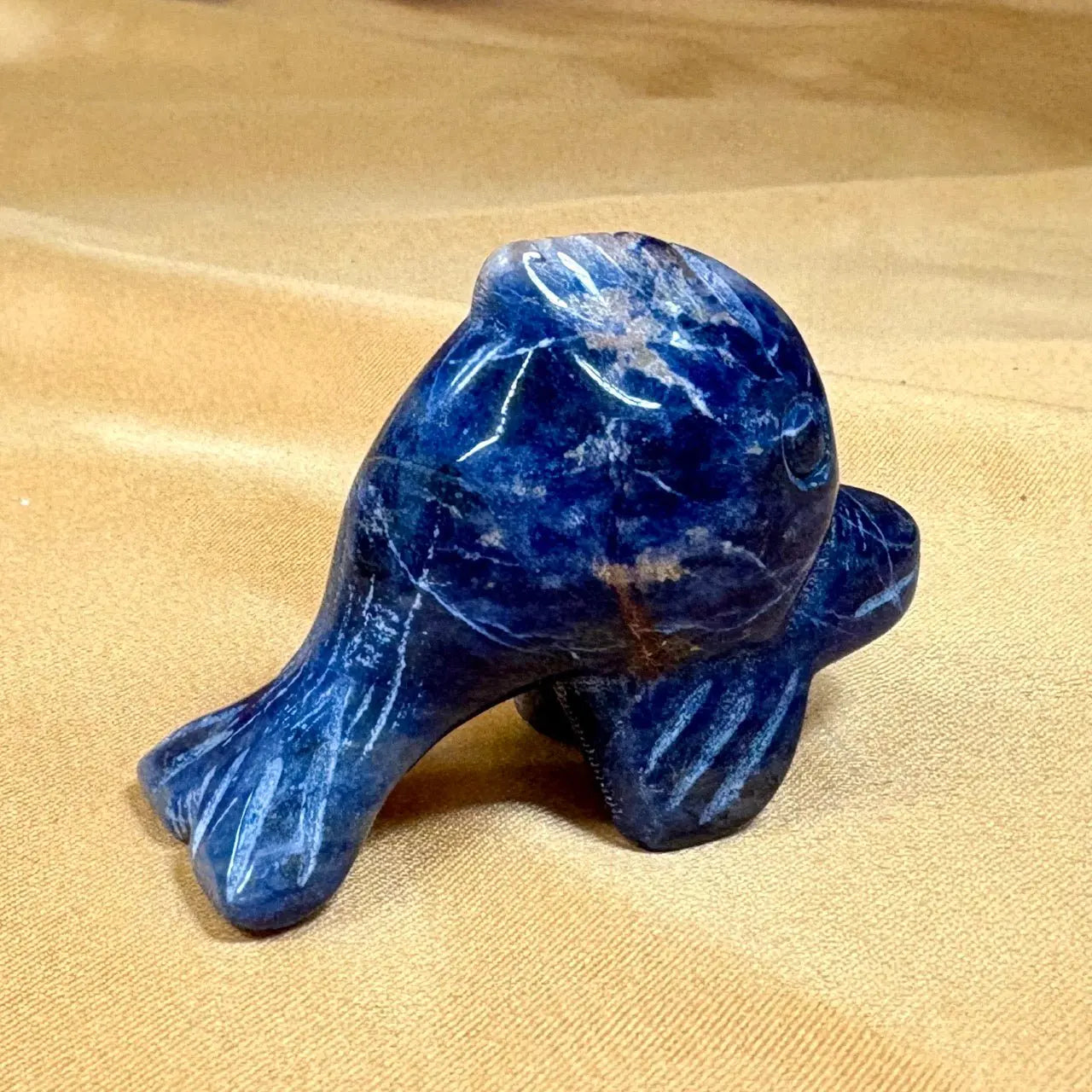 Sodaliitti - Kristallifisu - Lasten suosikki - 4,5cm - Valkoisen Liekin Voima