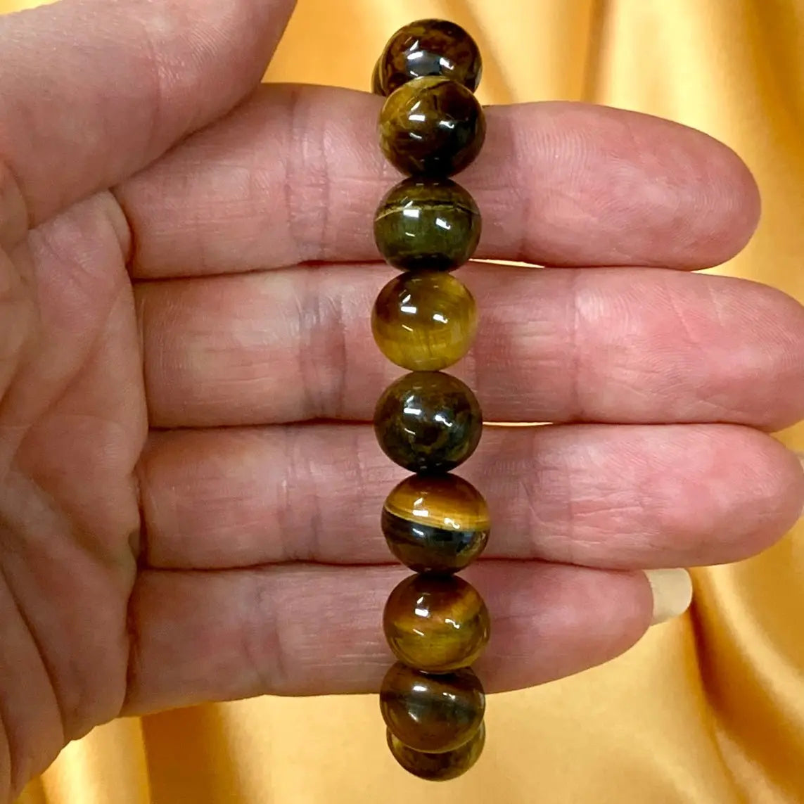 Tiikerinsilmä - Rannekoru - Kehon ja mielen parantaja - Valkoisen Liekin Voima