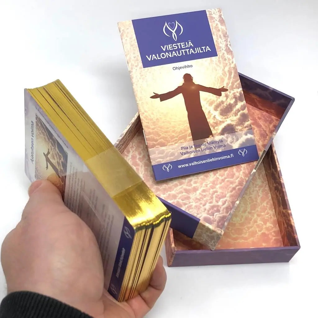 Viestejä Valonauttajilta - kanavoitu korttipakka - Valkoisen Liekin Voima