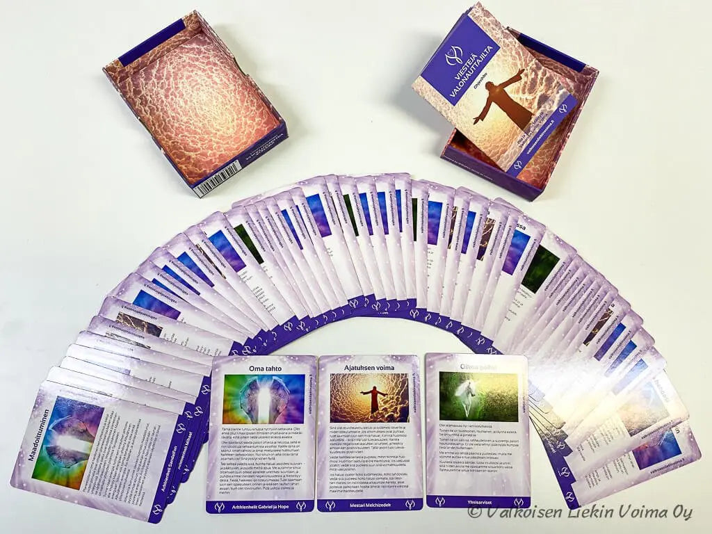 Viestejä Valonauttajilta - kanavoitu korttipakka - Valkoisen Liekin Voima