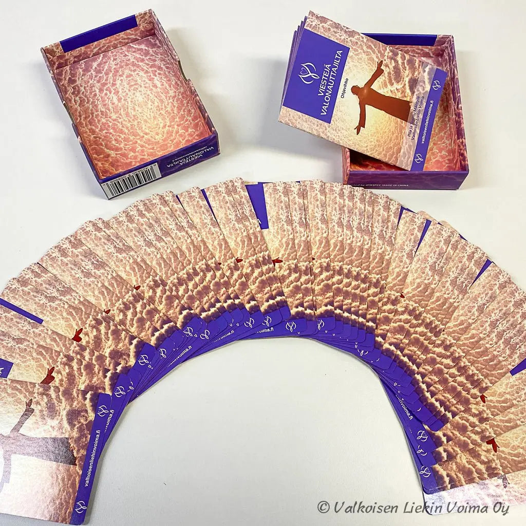 Viestejä Valonauttajilta - kanavoitu korttipakka - Valkoisen Liekin Voima