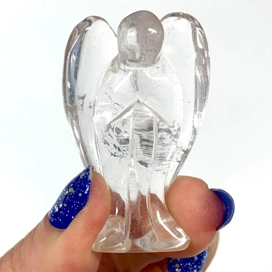 Vuorikristalli - Kristallienkeli - Arkkienkeli Gabriel 5cm - Valkoisen Liekin Voima