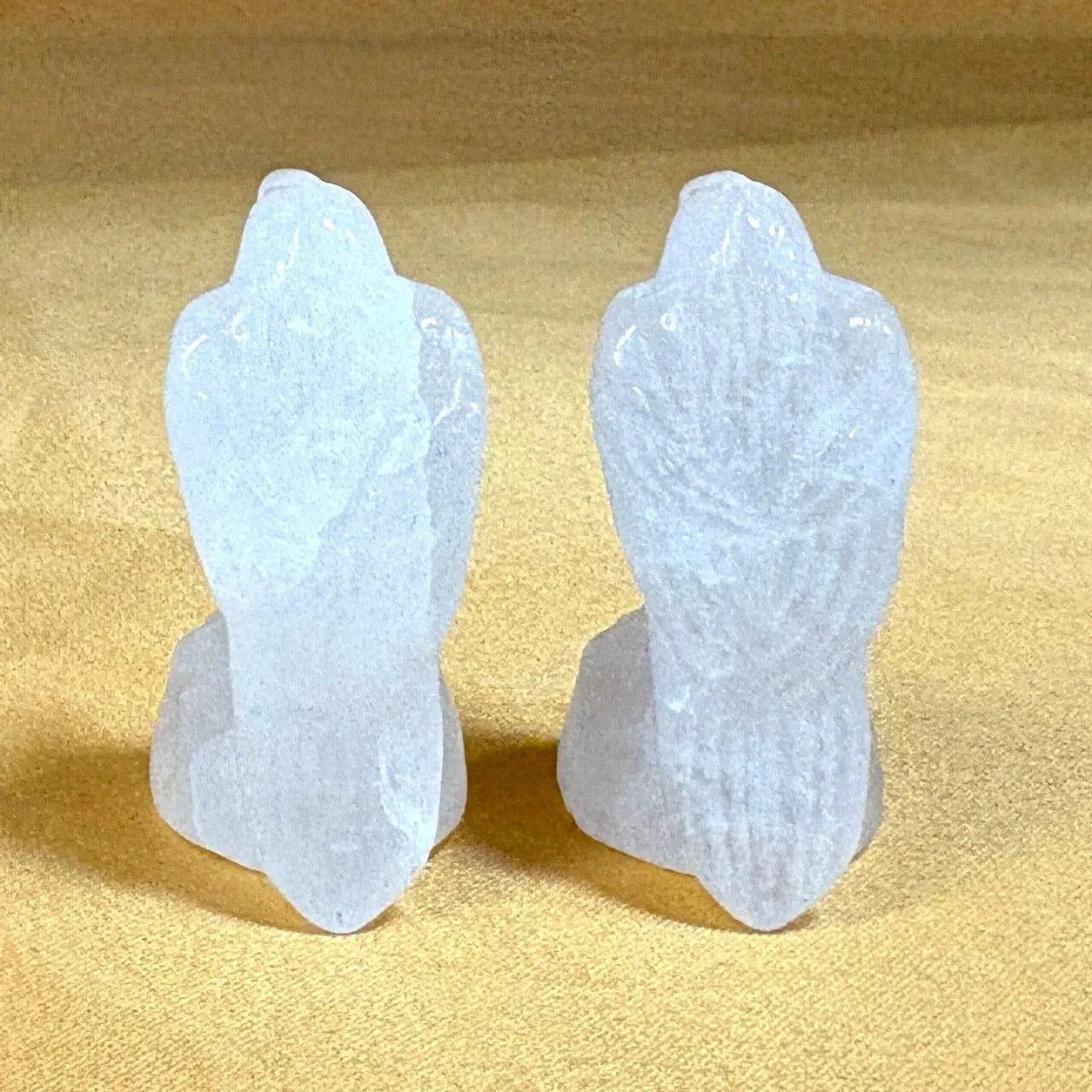 Vuorikristalli - Kristallilintu - 3,5cm - Valkoisen Liekin Voima
