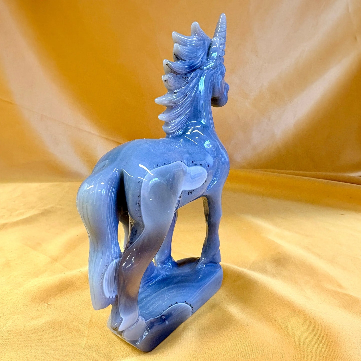 Akaatti - Sinun oma yksisarvisesi - 15cm - 02