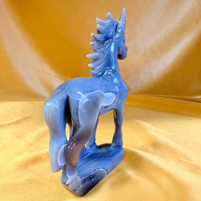 Akaatti - Sinun oma yksisarvisesi - 15cm - 02