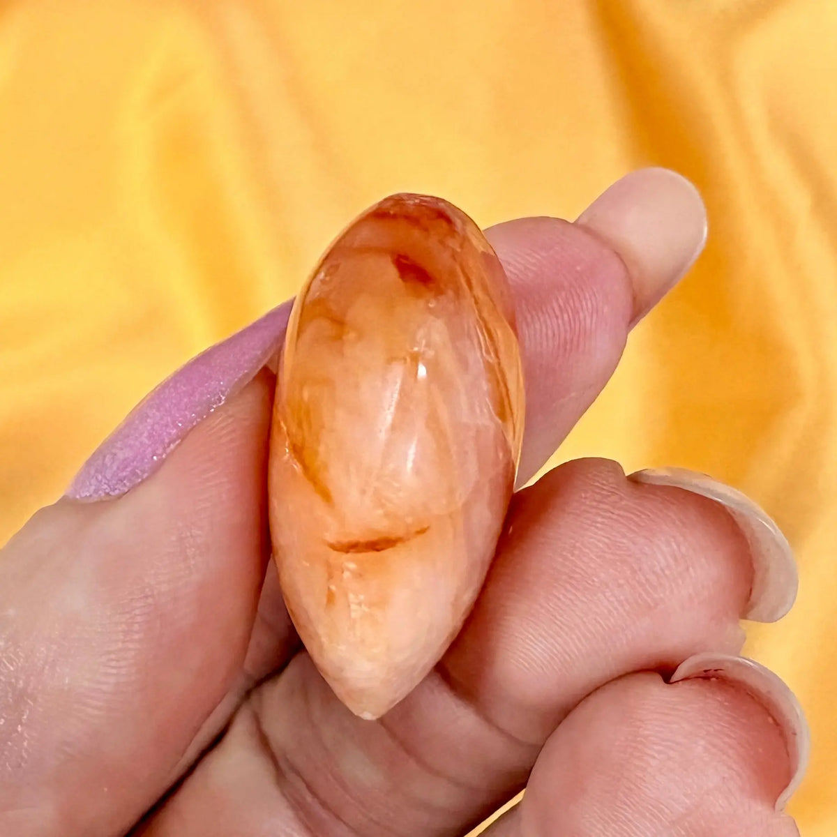 Karneoli Sydän 3cm - Uniikki