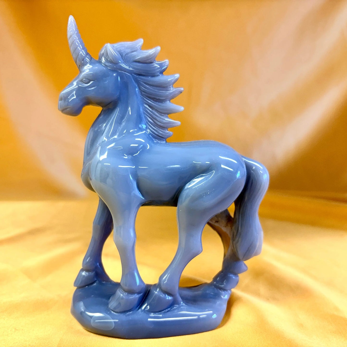 Akaatti - Sinun oma yksisarvisesi - 15cm - 02