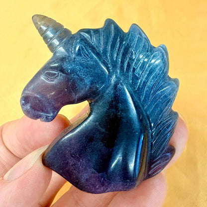 Sateenkaarifluoriitti - Kristalliyksisarvinen Rainbow - 5cm