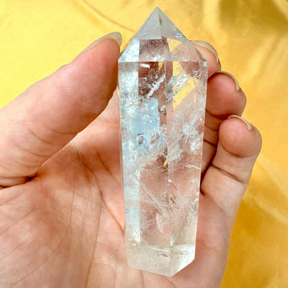 Vuorikristallikärki 7,5cm - Viritetty Mahatmaenergiaan - Huippulaatu