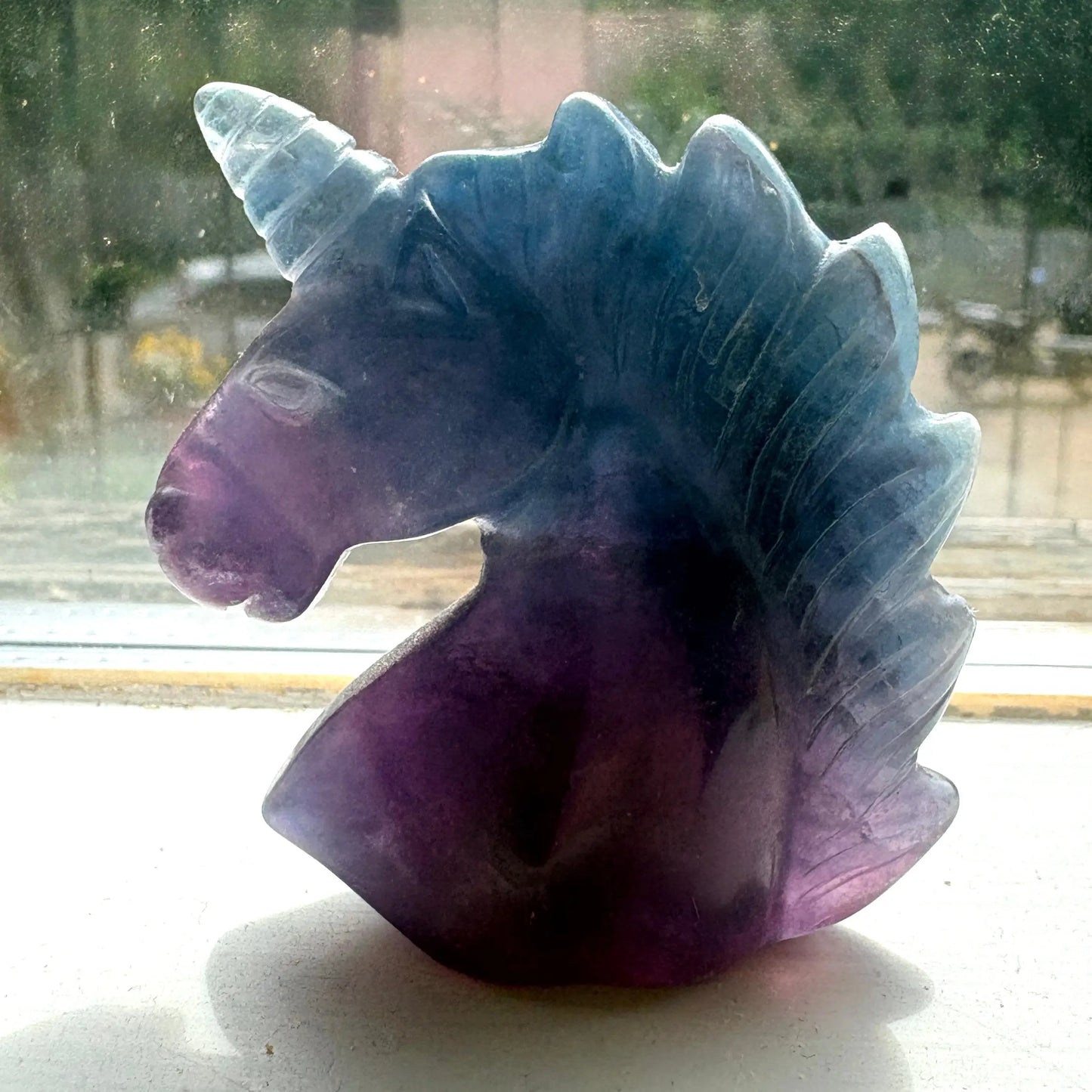 Sateenkaarifluoriitti - Kristalliyksisarvinen Rainbow - 5cm