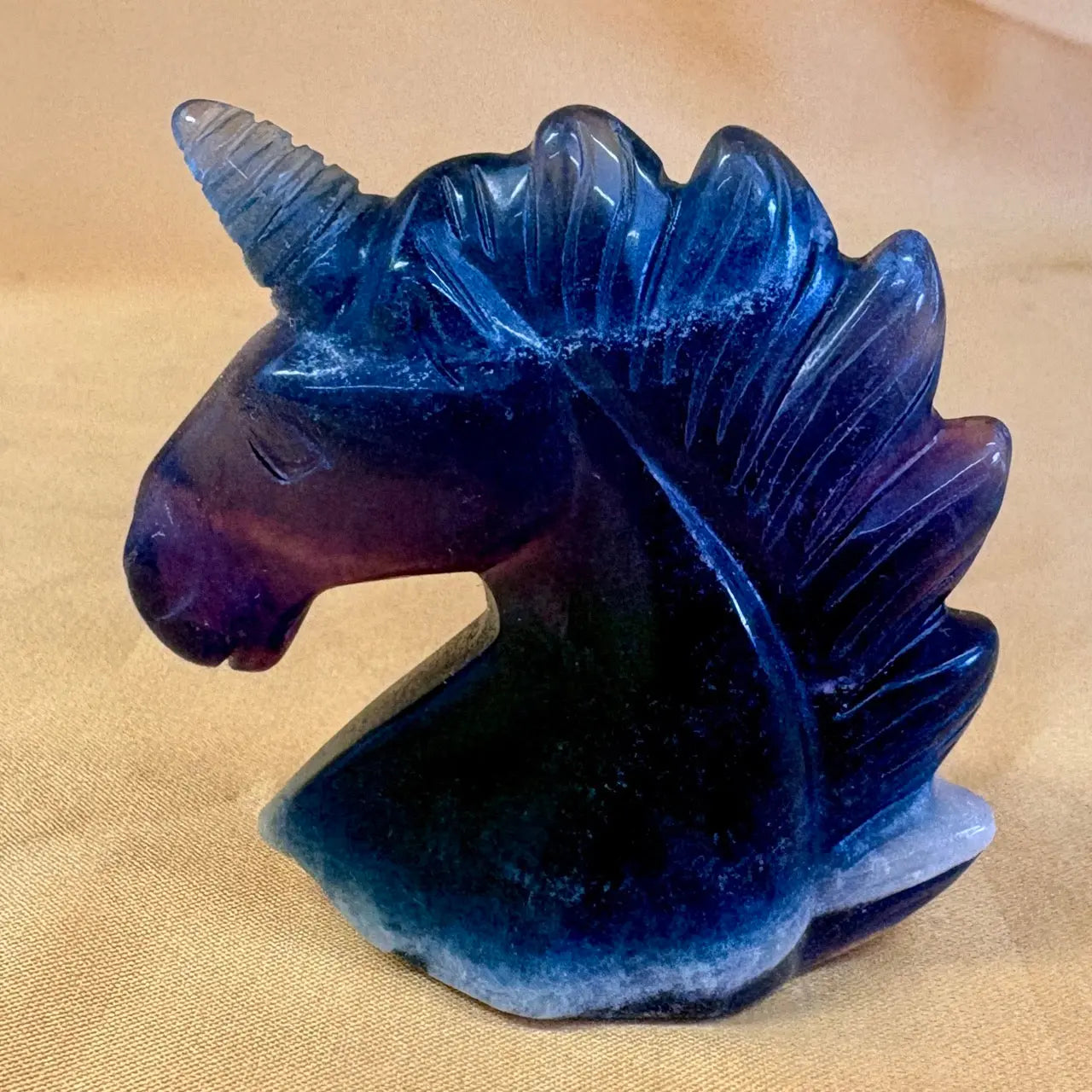 Sateenkaarifluoriitti - Kristalliyksisarvinen Rainbow - 5cm