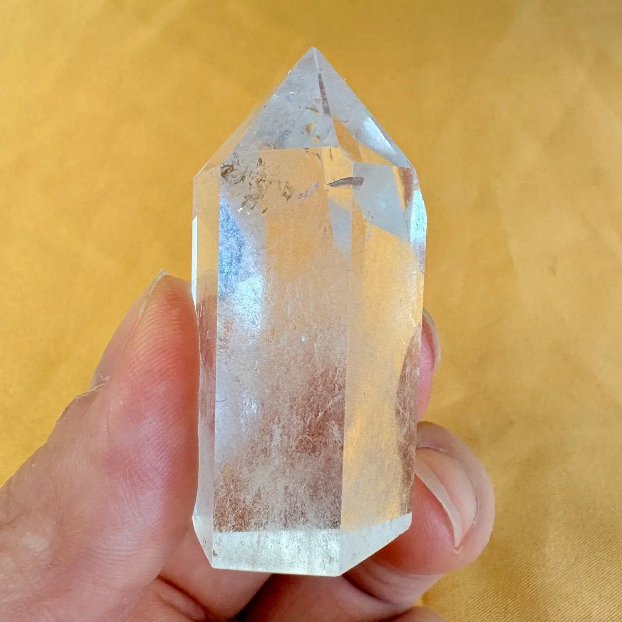 Vuorikristallikärki 4,5cm - Viritetty Mahatmaenergiaan - Huippulaatu