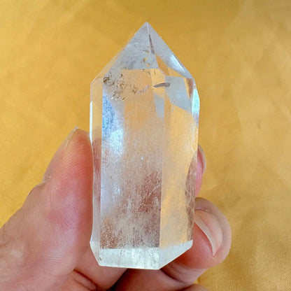 Vuorikristallikärki 4,5cm - Viritetty Mahatmaenergiaan - Huippulaatu