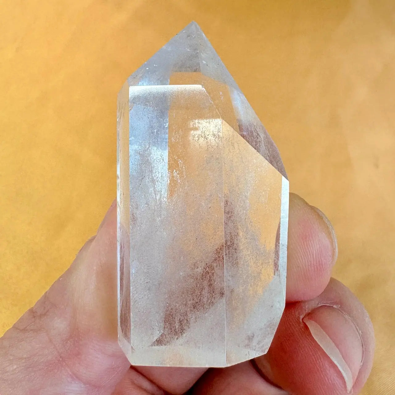 Vuorikristallikärki 4,5cm - Viritetty Mahatmaenergiaan - Huippulaatu