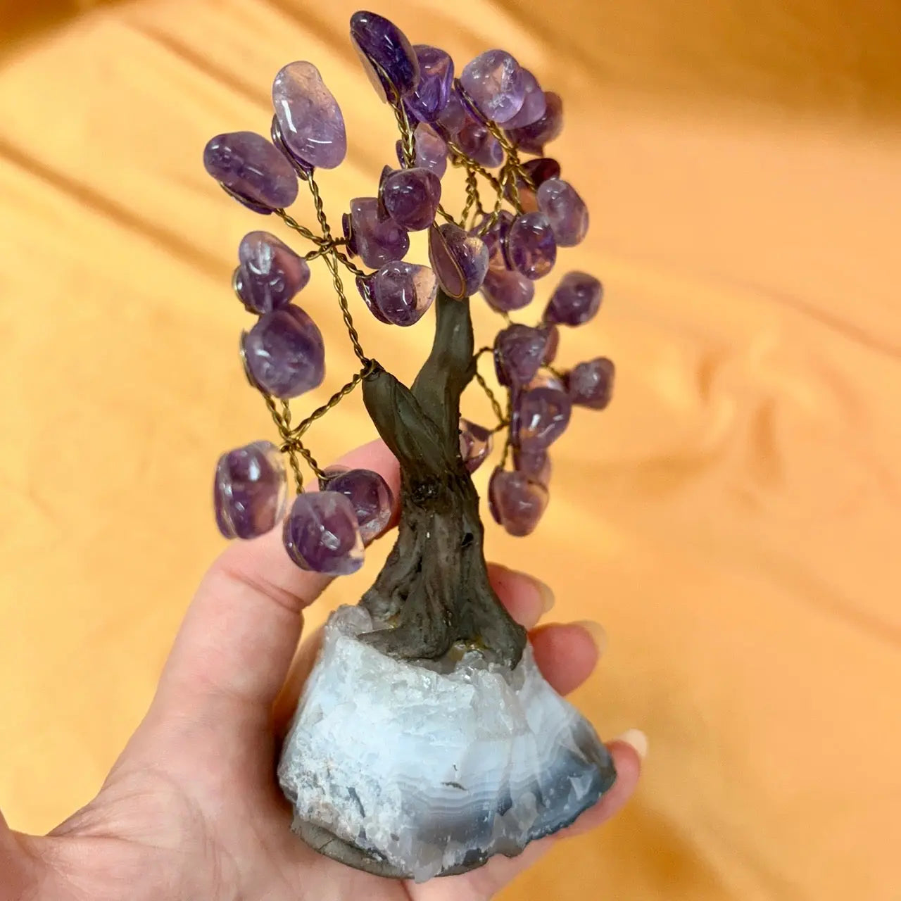 Kristallipuu - Ametisti - 14cm