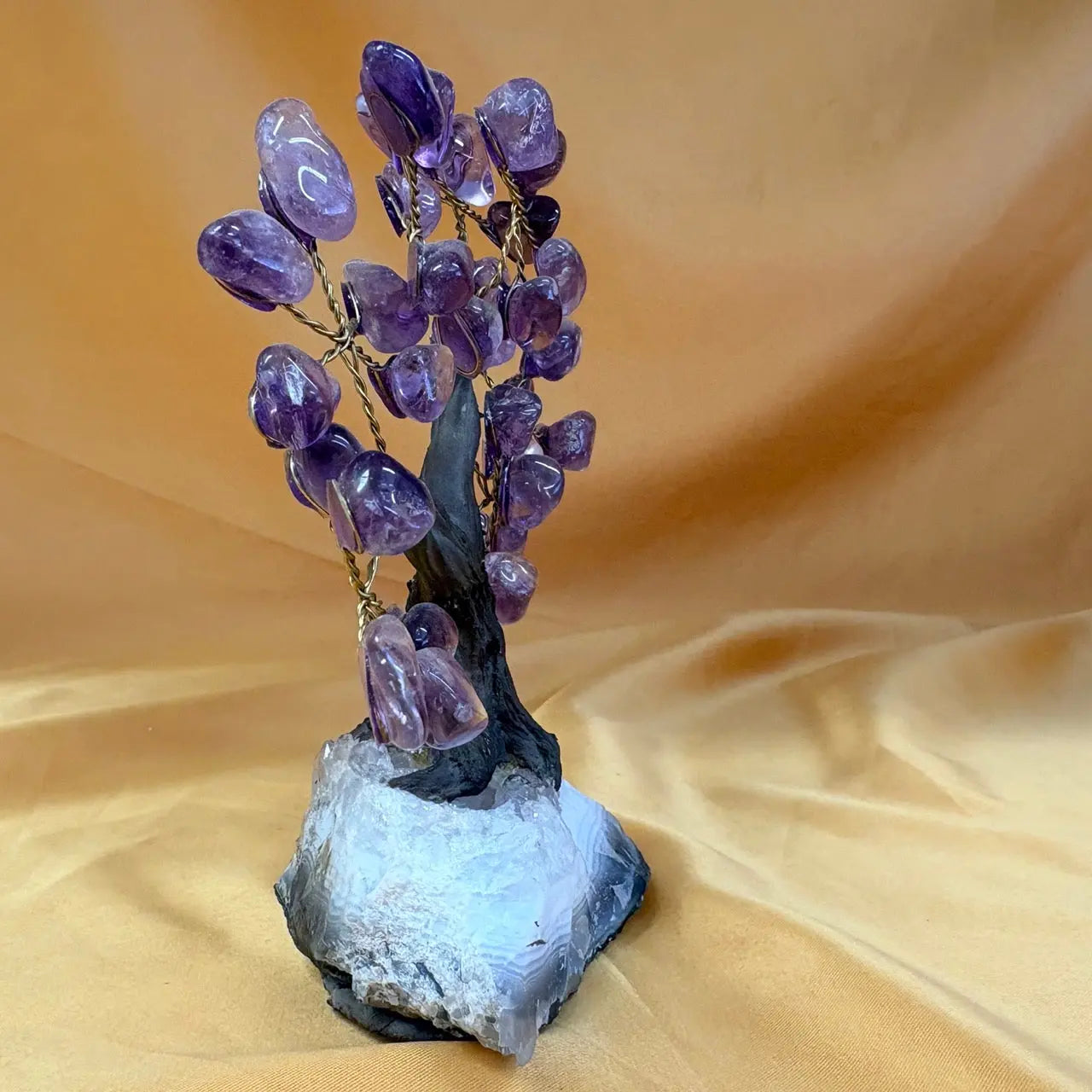 Kristallipuu - Ametisti - 14cm