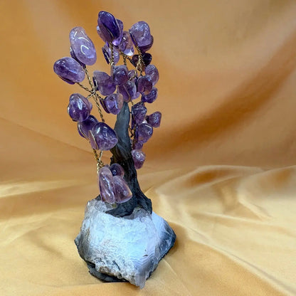 Kristallipuu - Ametisti - 14cm