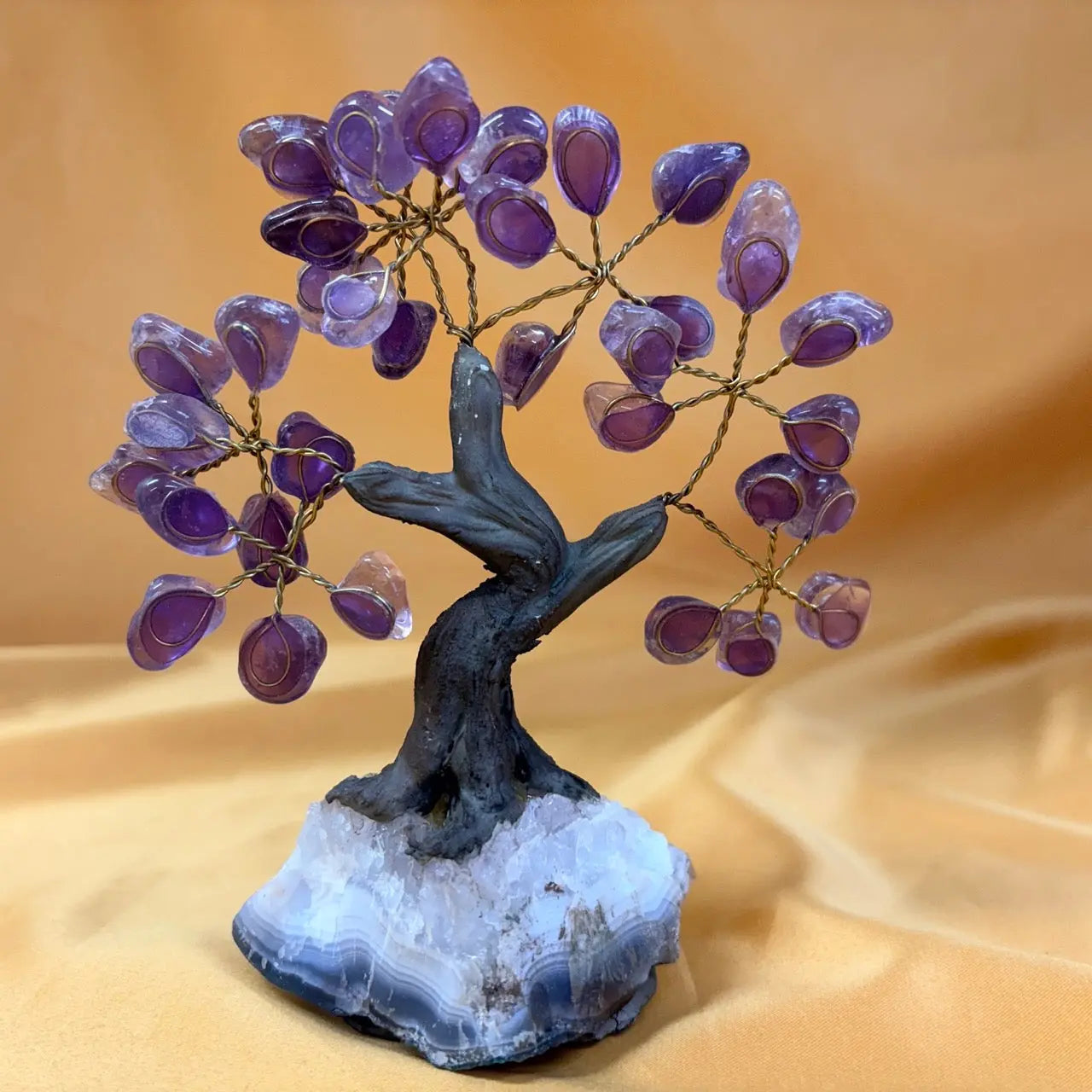 Kristallipuu - Ametisti - 14cm