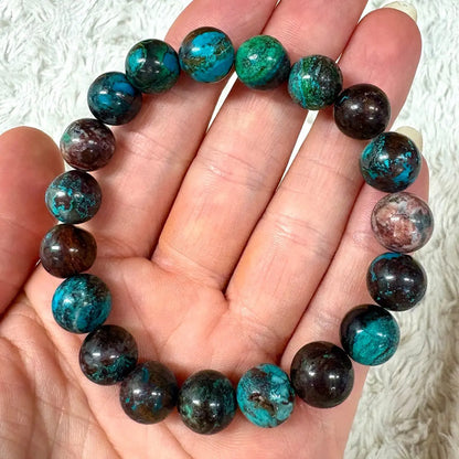 Afrikan turkoosi - Rannekoru - Kohentaa terveyttä, lisää vaurautta - Valkoisen Liekin Voima