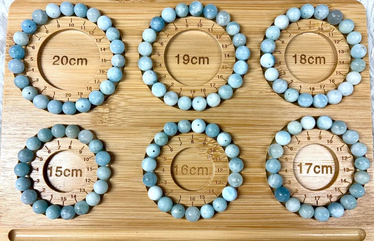 Akvamariini - Rannekoru - Hoitaa sisäistä lasta, tuo turvaa, lisää elämäniloa - Valkoisen Liekin Voima