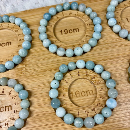 Akvamariini - Rannekoru - Hoitaa sisäistä lasta, tuo turvaa, lisää elämäniloa - Valkoisen Liekin Voima