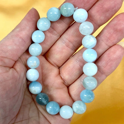 Akvamariini - Rannekoru - Hoitaa sisäistä lasta, tuo turvaa, lisää elämäniloa - Valkoisen Liekin Voima