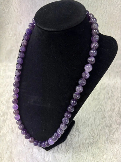 Ametisti Kaulakoru - Rauhoittaa kehoa, sulattaa kipuja Valkoisen Liekin Voima