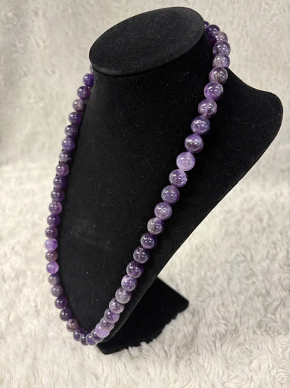 Ametisti Kaulakoru - Rauhoittaa kehoa, sulattaa kipuja Valkoisen Liekin Voima