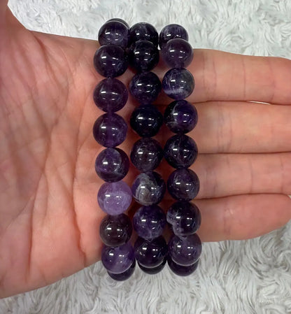 Ametisti Kaulakoru - Rauhoittaa kehoa, sulattaa kipuja Valkoisen Liekin Voima