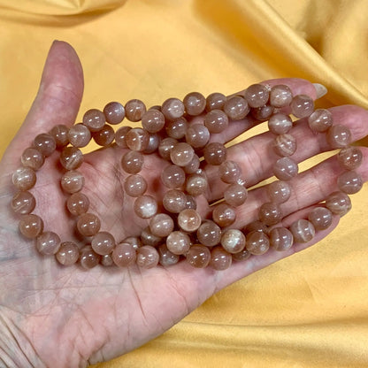 Aurinkokivi - Rannekoru - Kohottaa mielialaa, tuo energiaa ja lisää omanarvontuntoa - Valkoisen Liekin Voima