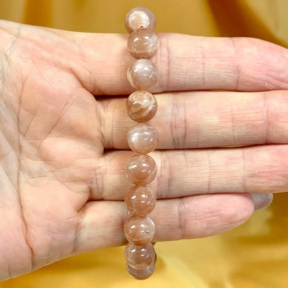 Aurinkokivi - Rannekoru - Kohottaa mielialaa, tuo energiaa ja lisää omanarvontuntoa - Valkoisen Liekin Voima