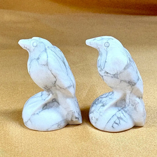 Howliitti - Kristallilintu - 3,5cm - Valkoisen Liekin Voima