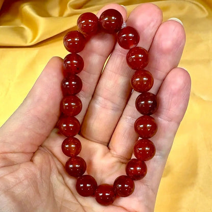 Karneoli - Rannekoru - Naisten voimakivi - Valkoisen Liekin Voima