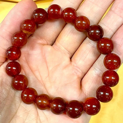 Karneoli - Rannekoru - Naisten voimakivi - Valkoisen Liekin Voima